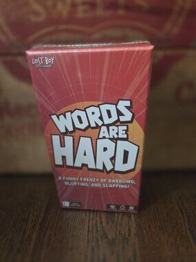 New Words Are Hard - Family Game - Party Game - Kids and Adults